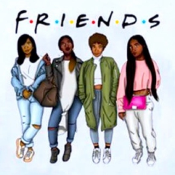 F•R•I•E•N•D•S Perfect 💯Cotton Short Sleeve T-Shirt - Picture 2 of 2